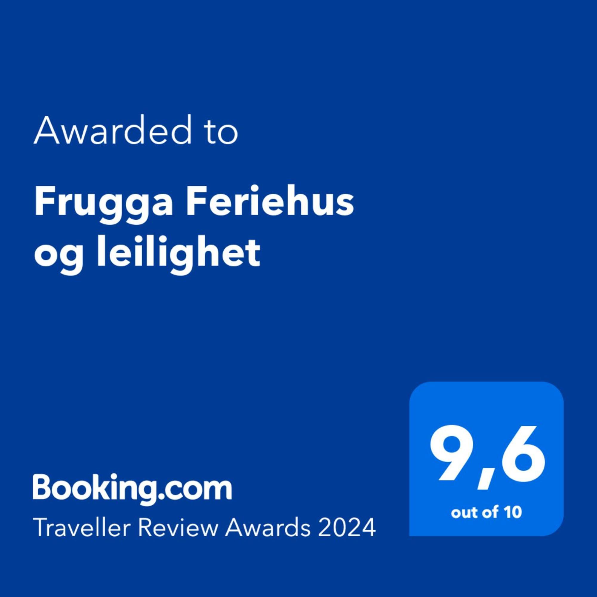 Frugga Feriehus Og Leilighet Straumsjoen エクステリア 写真